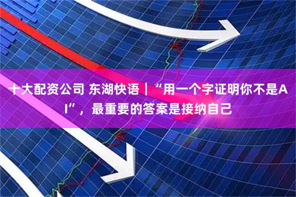 十大配资公司 东湖快语｜“用一个字证明你不是AI”，最重要的答案是接纳自己